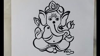 320x180 Drawing Of Lord Ganesha Artistica Free Download Video - Lord Ganesha Drawing Images