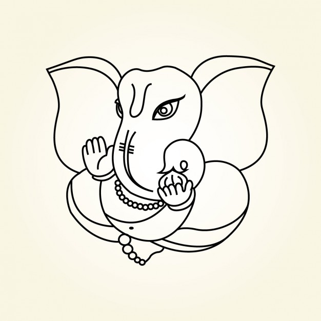 626x626 Ganesh Vectors, Photos And Free Download - Lord Ganesha Drawing Pictures