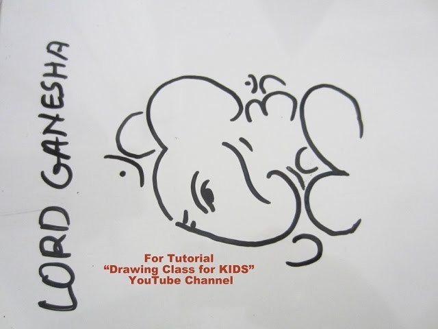 640x480 how to draw easy lord ganesha ganpati from ohm step - Lord Ganesha Drawing Pictures