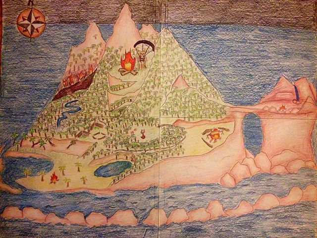 640x480 filelord of the flies island that is featured in the story lord - Lord Of The Flies Island Drawing