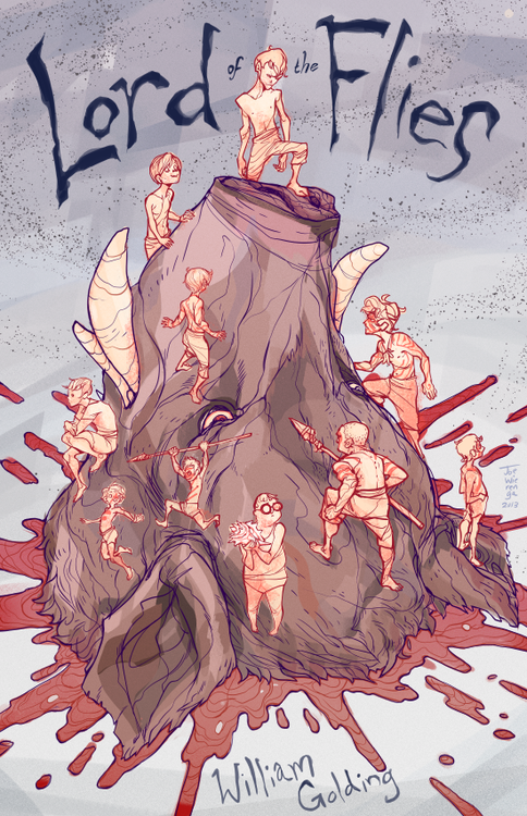 484x750 Jack - Lord Of The Flies Island Drawing