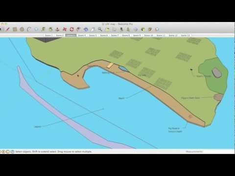 480x360 Lord Of The Flies Map Layout - Lord Of The Flies Island Map Drawing