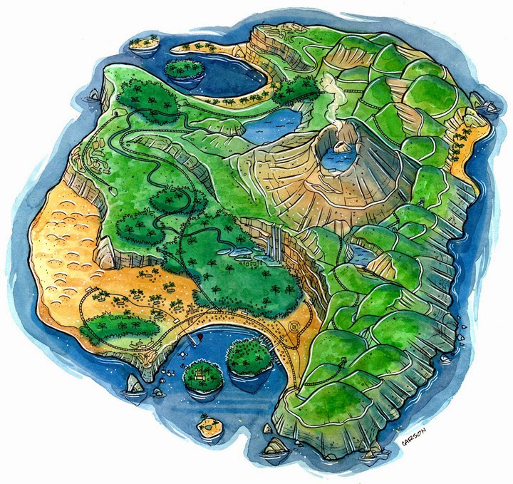 Lord Of The Flies Island Map - Maps For You