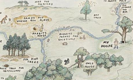 460x276 Maps Weekends In Paradelle - Lord Of The Flies Island Map Drawing