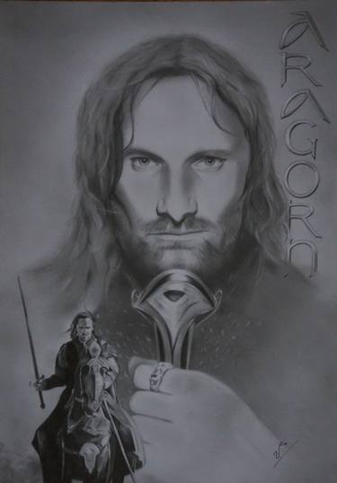 375x538 Lord Of The Rings Drawings For Sale Saatchi Art - Lord Of The Rings Drawings