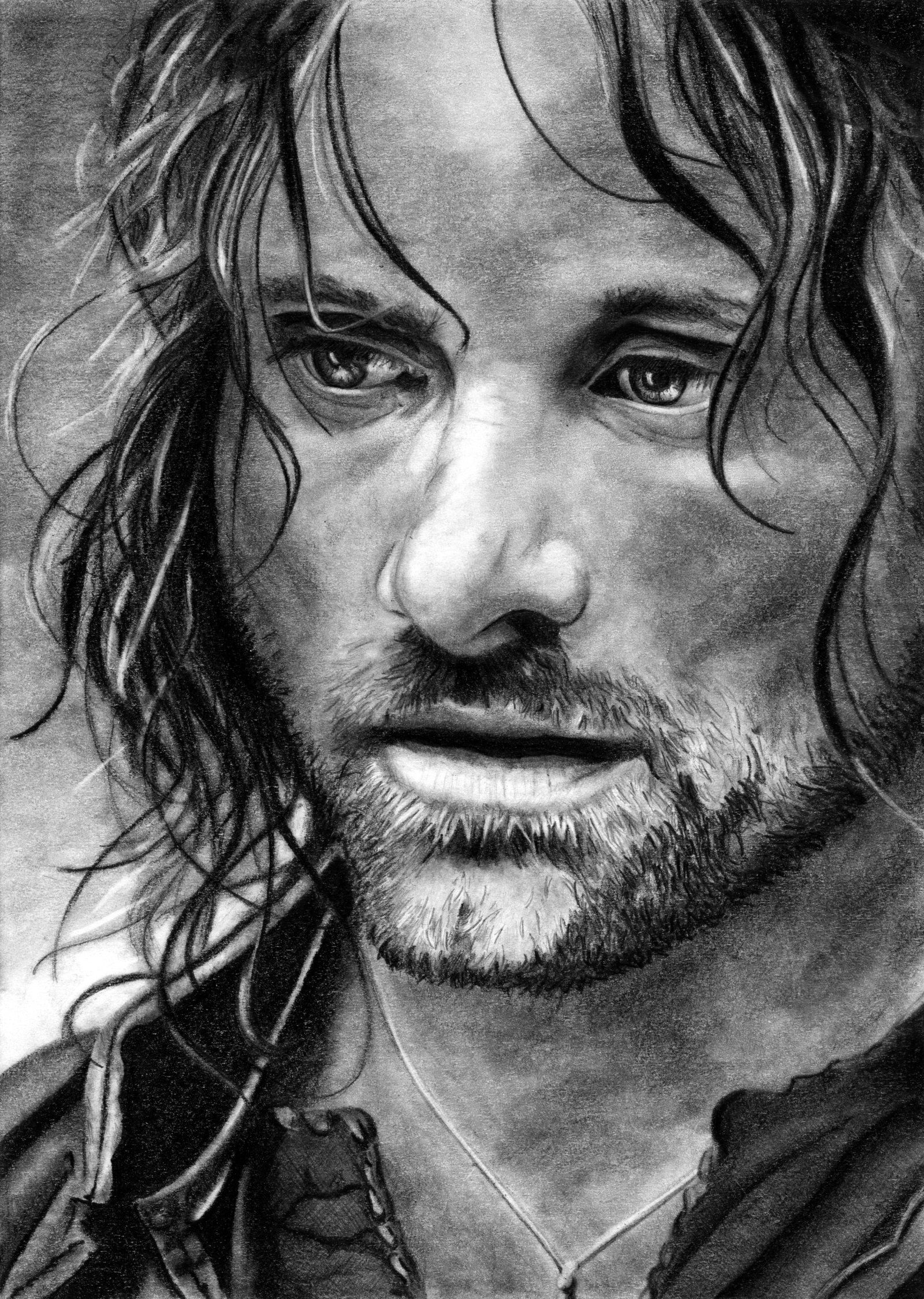 1600x2248 Drawing Aragorn Lord Of The Rings Coloring Pages - Lord Of The Rings Drawings