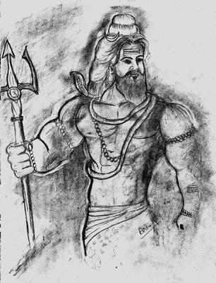 Lord Shiva Drawing At Paintingvalley Com Explore Collection Of