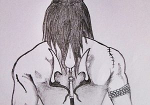 300x210 shiva simple drawing how to draw lord shiva painting tutorial - Lord Shiva Drawing