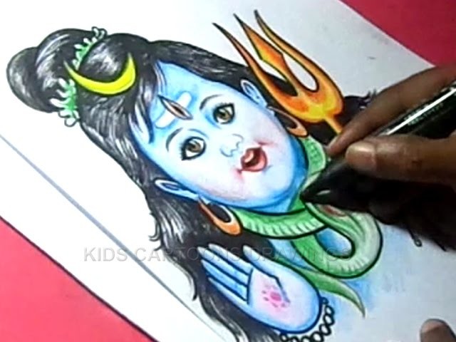 Lord Shiva Drawing at PaintingValley.com | Explore collection of Lord ...