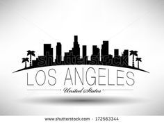 236x177 los angeles skyline drawing - Los Angeles Drawing
