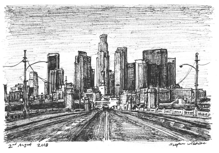 Los Angeles Drawing At Explore Collection Of Los