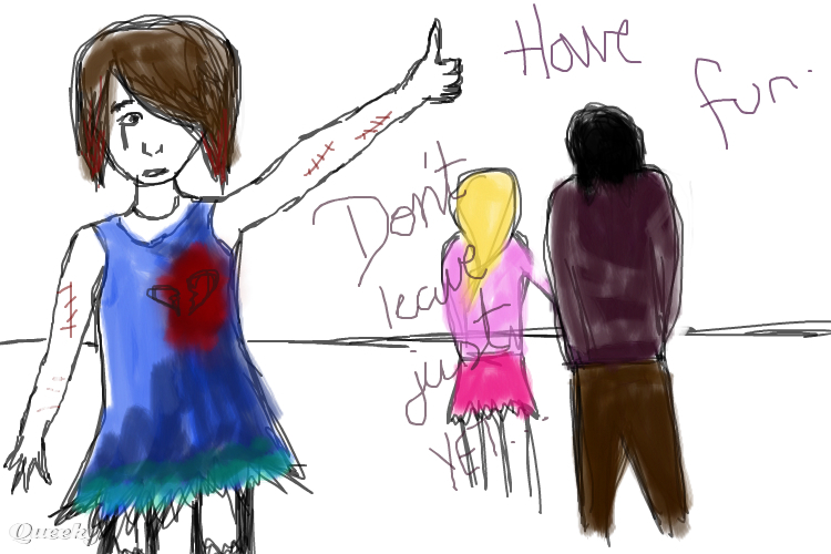 750x500 Lost Love A Horror Speedpaint Drawing - Lost Love Drawings