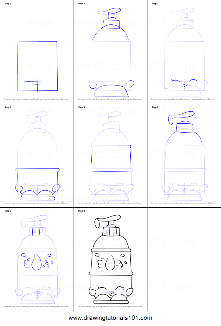 751x1110 how to draw la' lotion from shopkins printable step - Lotion Drawing