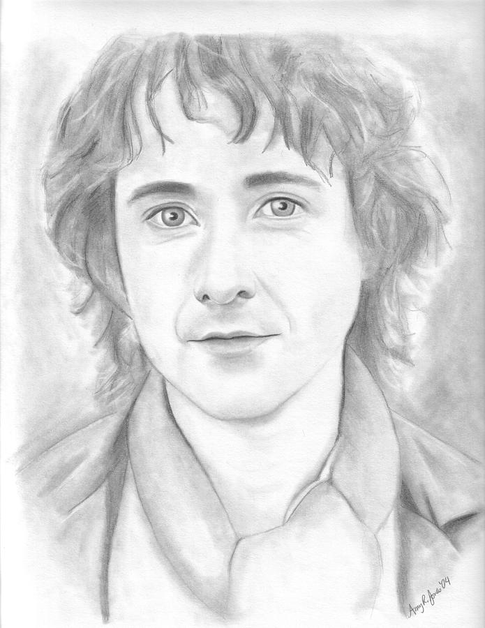 695x900 Pippin Drawing - Lotr Drawings