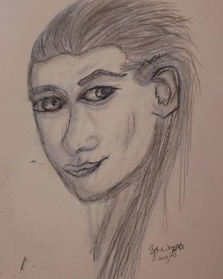 320x400 legolas drawings on paigeeworld pictures of legolas - Lotr Drawings