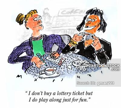 400x356 Lottery Draw Cartoons And Comics - Lottery Ticket Drawing