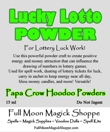 360x432 lucky lotto hoodoo powder lottery luck money winning drawing - Lottery Ticket Drawing