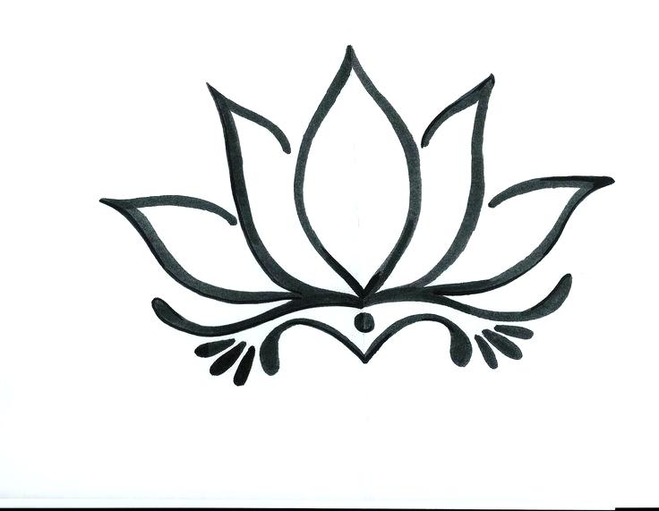 736x571 Lotus Flower Drawing Nemurenai Beautiful Folwer - Lotus Drawing