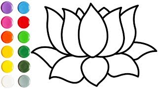 320x180 How To Draw Easy Lotus - Lotus Drawing Simple