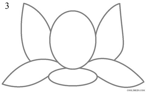 480x303 How To Draw Lotus Flower - Lotus Flower Drawing Images