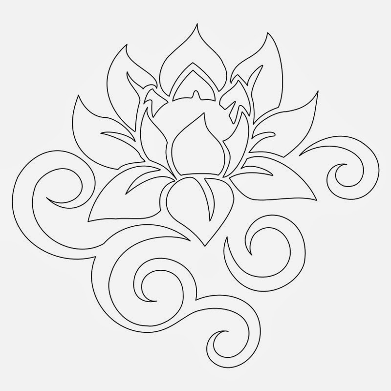 800x800 lotus flower drawings for tattoos lotus flower drawing simple - Lotus Flower Drawing Step By Step
