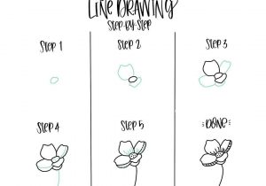 300x210 Simple Flower Drawing Steps How To Draw A Lotus Flower - Lotus Flower Drawing Step By Step