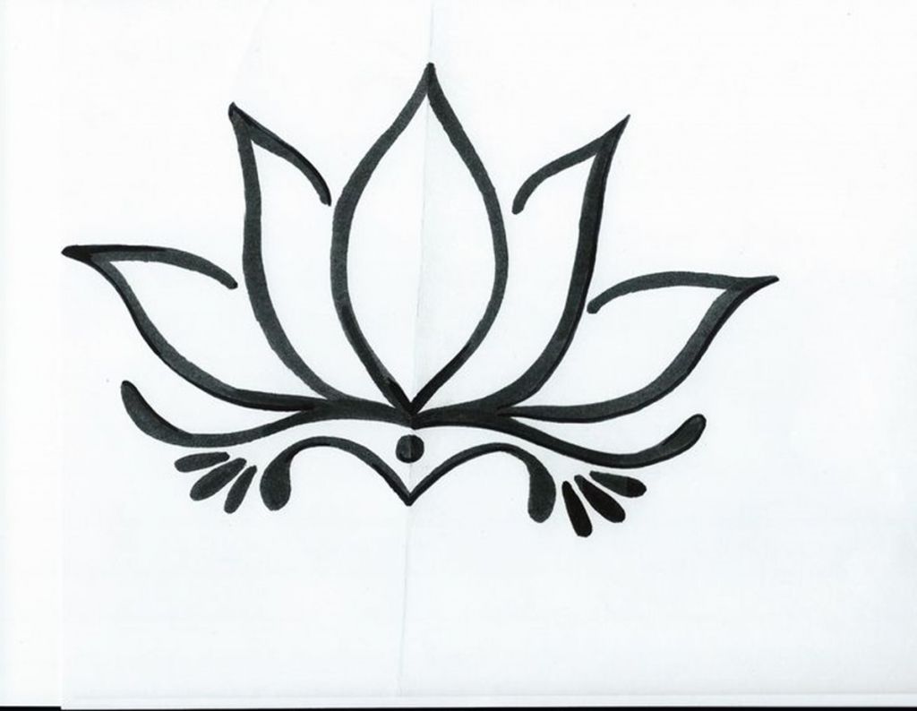 1024x794 Image Result For Lotus Flower Line Drawing Windows Lotus - Lotus Flower Line Drawing