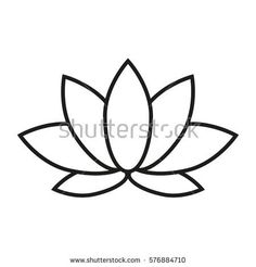 236x246 best lotus lines images lotus flower, lotus tattoo, lily - Lotus Flower Line Drawing