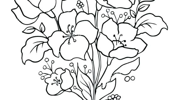 570x320 Lotus Flower Drawing Outline Ideas About Free Flow - Lotus Flower Outline Drawing