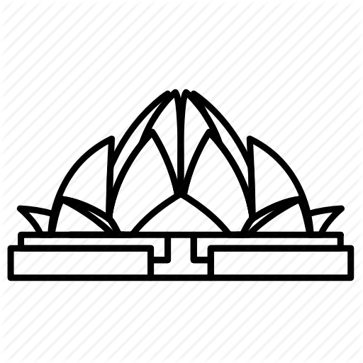 Lotus Temple Drawing at Explore collection of