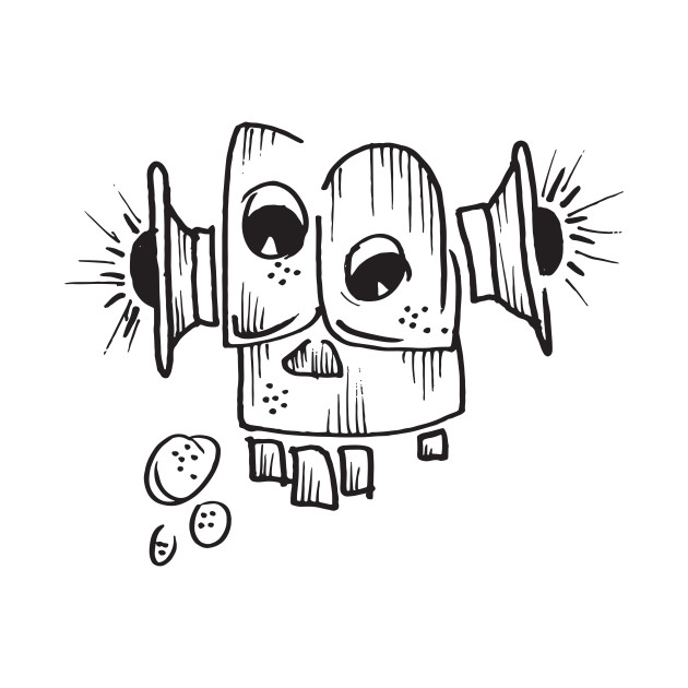 630x630 the loudspeaker guy - Loudspeaker Drawing