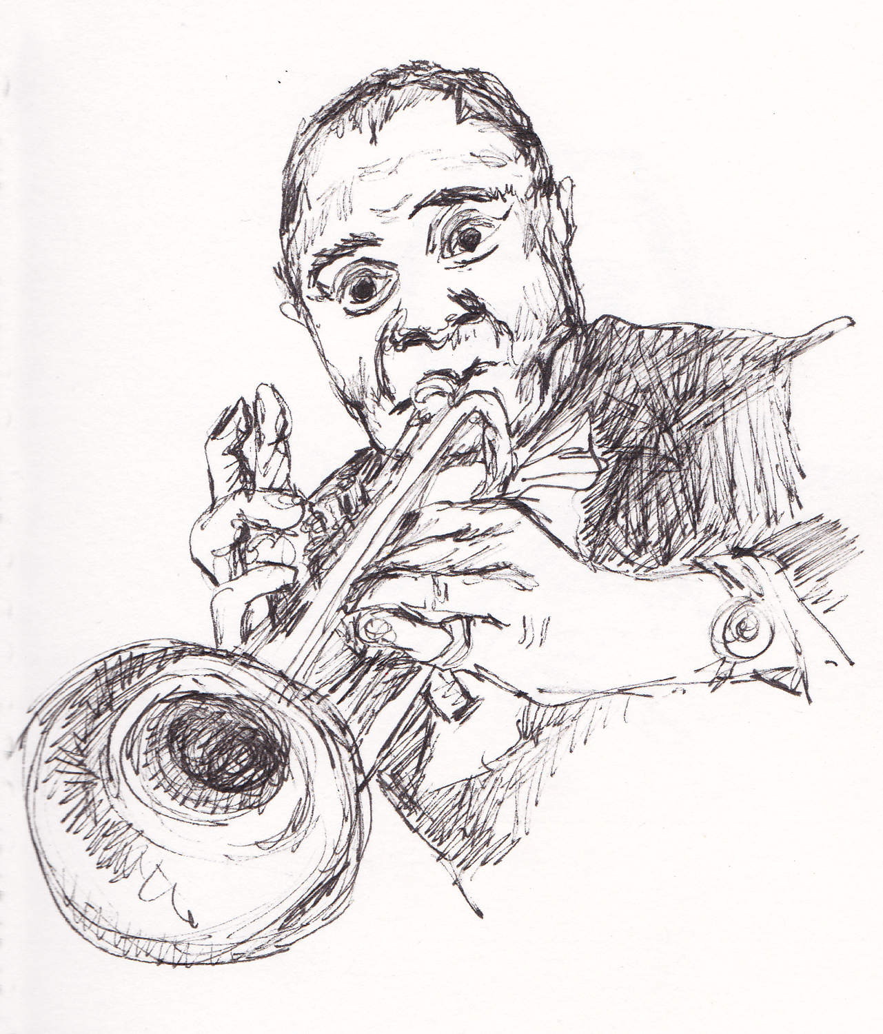 Louis Armstrong Drawing at Explore collection of