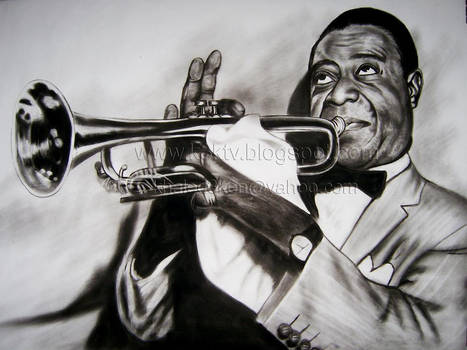 Louis Armstrong Drawing at PaintingValley.com | Explore collection of ...