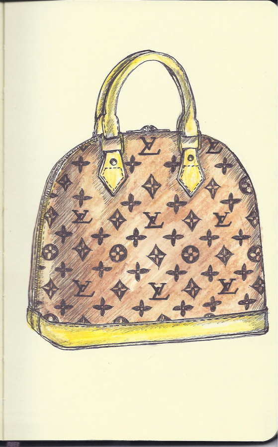 Louis Vuitton Shopping Bag Coloring Pages | Paul Smith