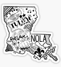 210x230 Louisiana Drawing Stickers Redbubble - Louisiana Drawing