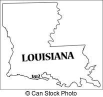 206x194 Louisiana Drawing Clip Art Vector And Illustration Louisiana - Louisiana Drawing