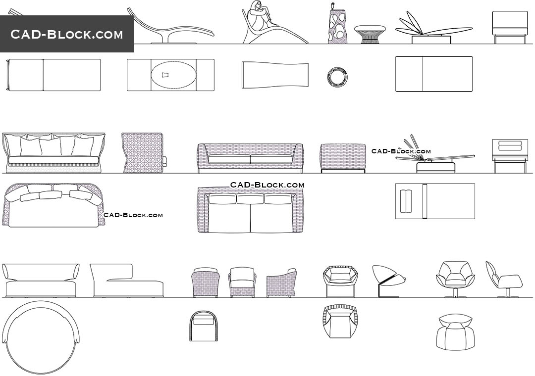 1080x760 outdoor lounge furniture cad blocks, autocad drawings download - Lounge Drawings