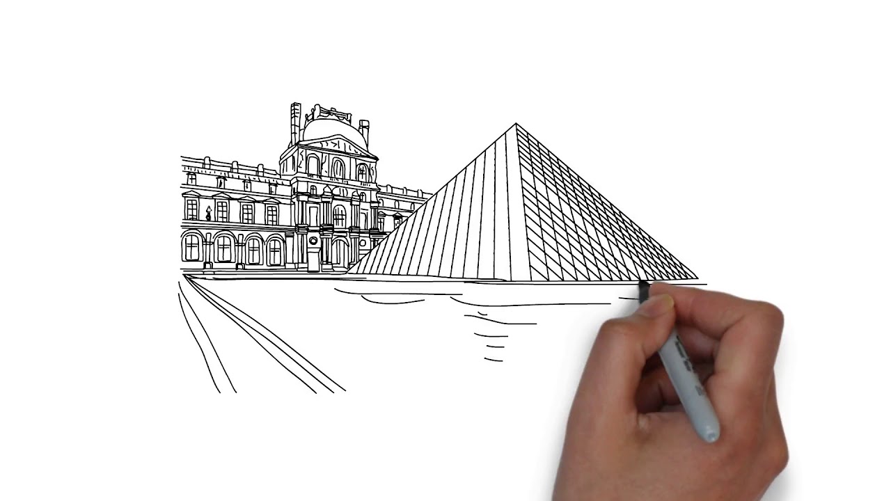 Louvre Drawing