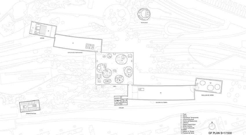 850x468 Plan Drawing Of The Louvre Lens Download Scientific Diagram - Louvre Drawing