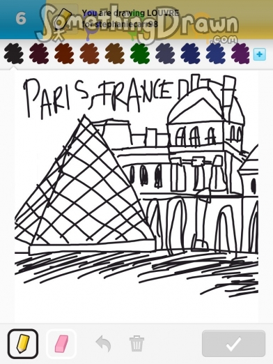392x522  - Louvre Drawing