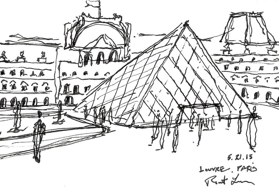 Museu Do Louvre Desenho