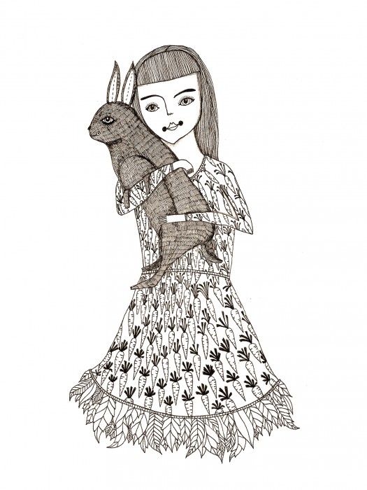 525x700 Love Animals - Love Animals Drawing