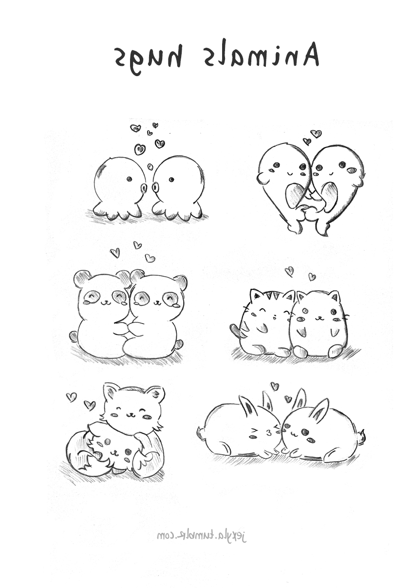 850x1205 love animals drawing i just really wanna hug you^ we heart it - Love Animals Drawing