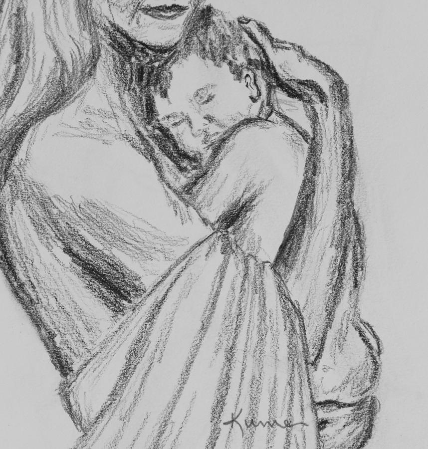 858x900 Love Drawing - Love Art Drawing