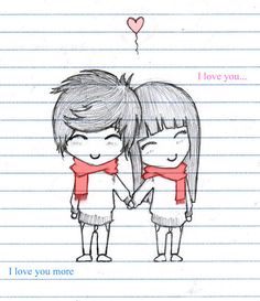 236x273 A Cute Couple Sketches Cute Couple Sketches To Draw Cute Couple - Love Cartoon Drawing