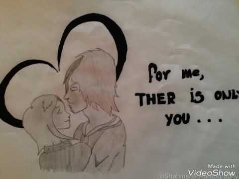 480x360 Love Drawing For Girlfriend - Love Drawing Images