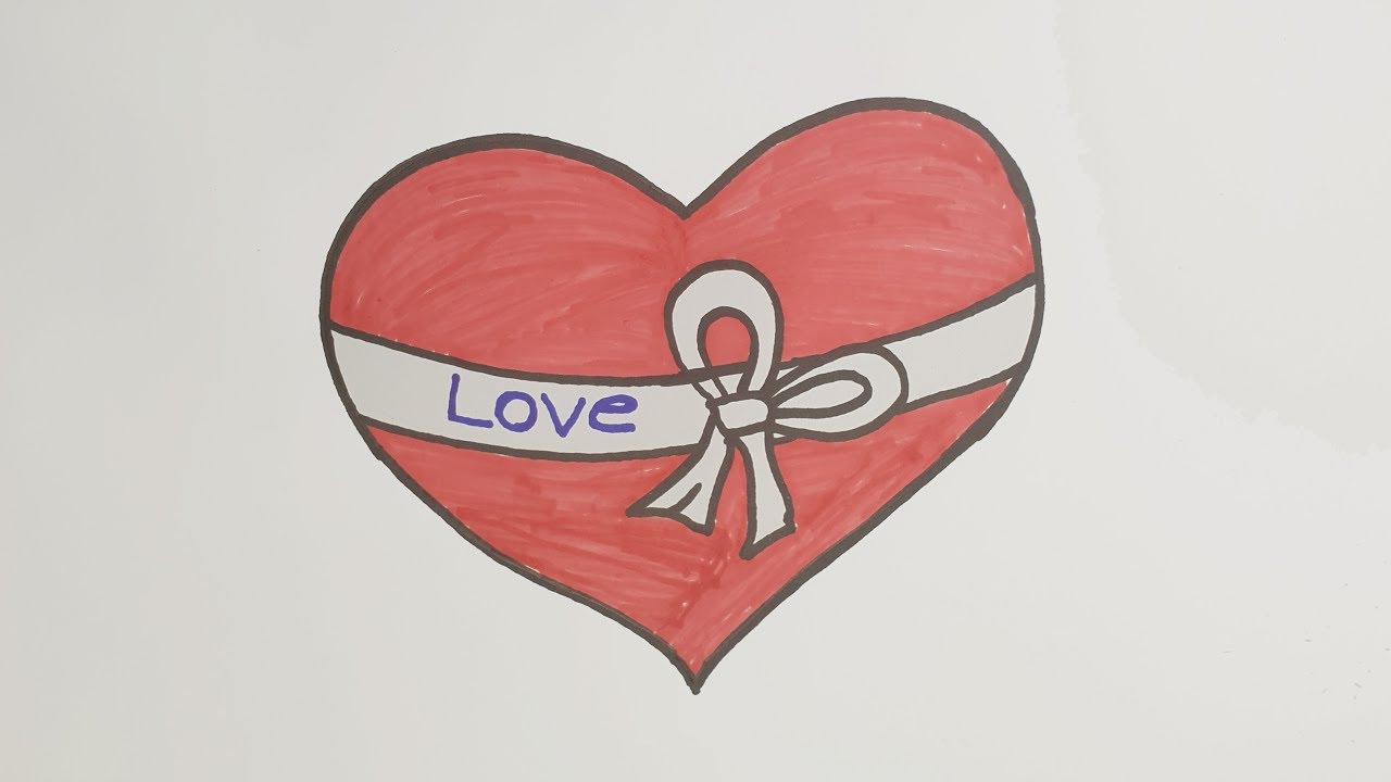 1280x720 love drawings for your girlfriend easy love drawing picture - Love Drawing Pic