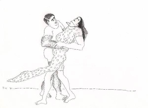 600x439 Couple Dancing Drawing Couple Love Drawings Art Drawing - Love Drawings