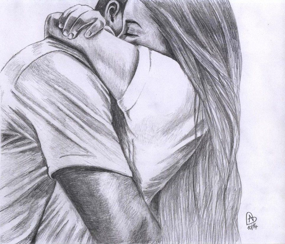 965x827 Love Drawing For Girlfriend - Love Drawings