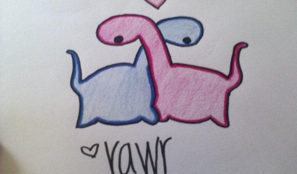 1024x600 Easy Love Sketches To Draw Awesome Cute Love Drawings Dr Odd - Love Drawings Easy